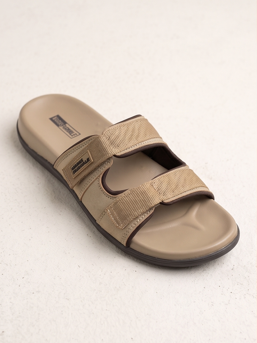 Dual-Strap Adjustable Comfort Slipper