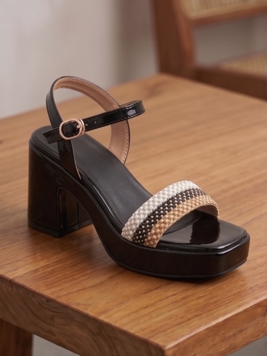 Adeline Beaded Strap Slides