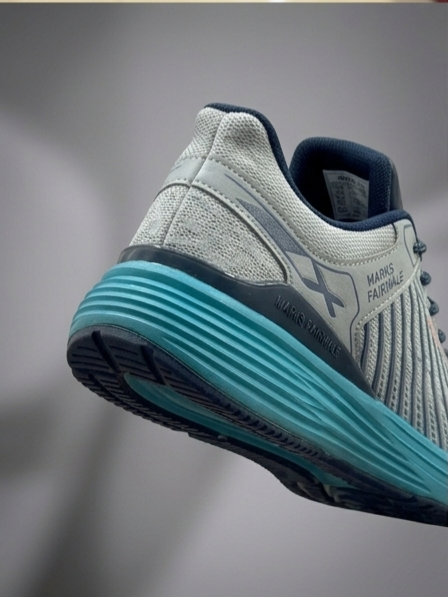 Men's Performance Trainer – Aqua & Grey