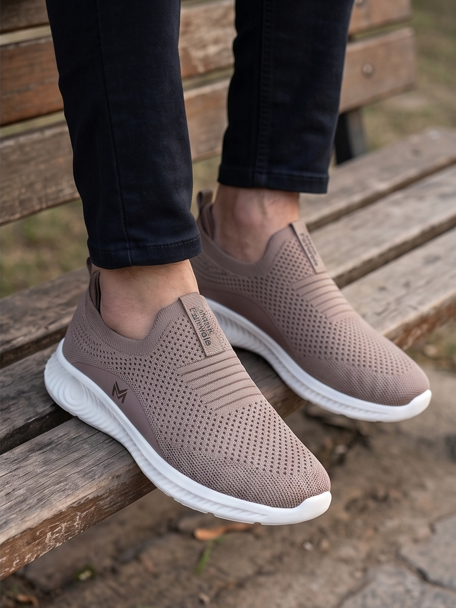 Men's Sock-Fit Breathable Mesh Trainer