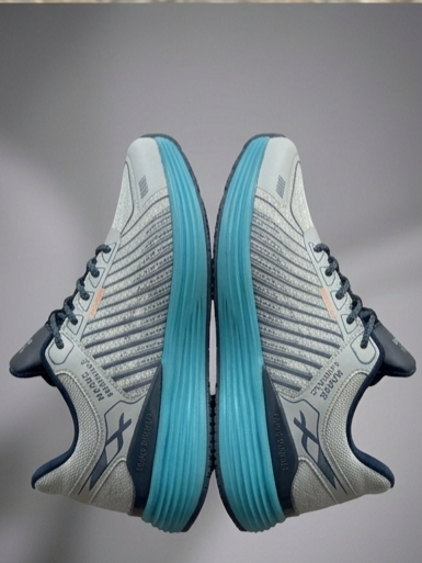 Men's Performance Trainer – Aqua & Grey