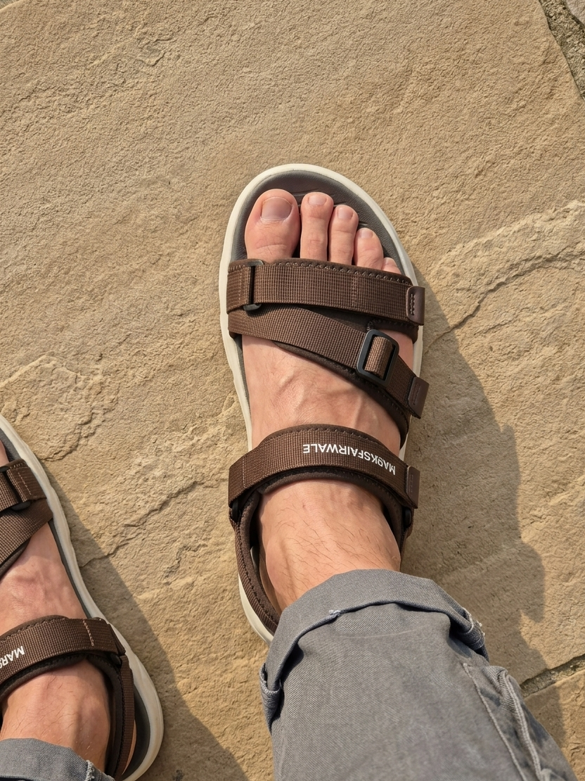 Men's Trek Comfort 3-Point Adjustable Sandal